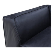 Moe's Home Collection Form Signature Modular Sectional ~ Vantage Black Leather