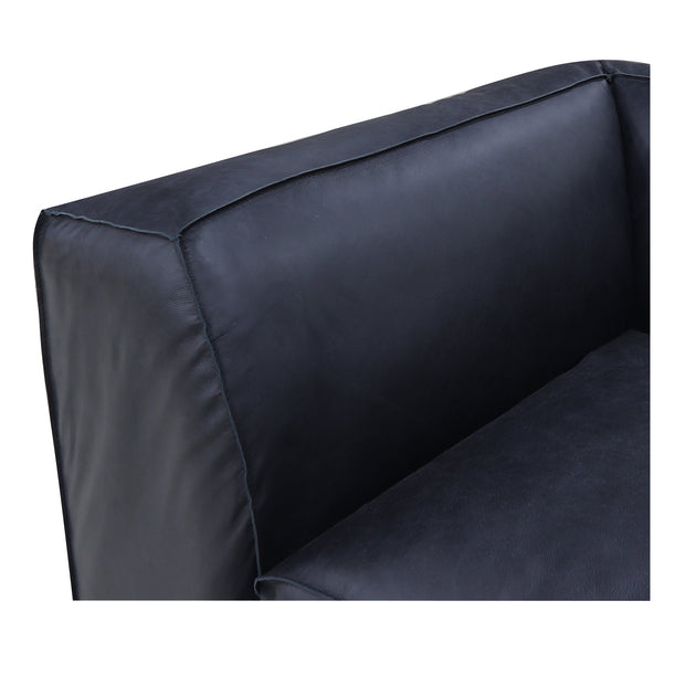 Moe's Home Collection Form Signature Modular Sectional ~ Vantage Black Leather
