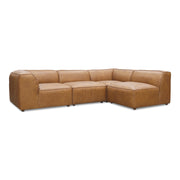 Moe's Home Collection Form Signature Modular Sectional ~ Sonoran Tan Leather