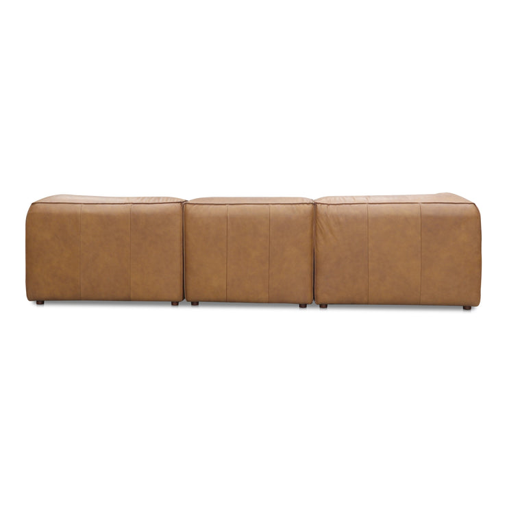 Moe's Home Collection Form Signature Modular Sectional ~ Sonoran Tan Leather