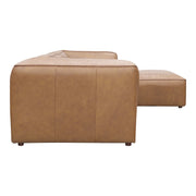 Moe's Home Collection Form Lounge Modular Sectional ~ Sonoran Tan Leather