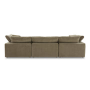 Moe's Home Collection Clay Lounge Modular Sectional ~ Desert Sage Green Performance Fabric