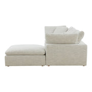 Moe's Home Collection Clay Lounge Modular Sectional ~ Coastside Sand Performance Fabric