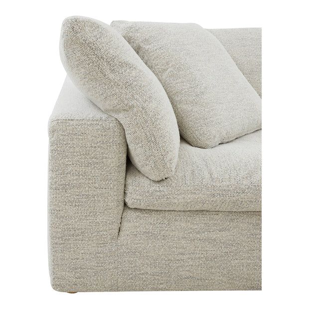Moe's Home Collection Clay Lounge Modular Sectional ~ Coastside Sand Performance Fabric