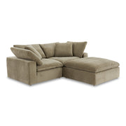 Moe's Home Collection Clay Nook Modular Sectional ~ Desert Sage Green Performance Fabric