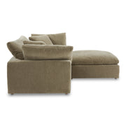 Moe's Home Collection Clay Nook Modular Sectional ~ Desert Sage Green Performance Fabric