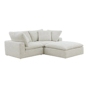 Moe's Home Collection Clay Nook Modular Sectional ~ Coastside Sand Performance Fabric