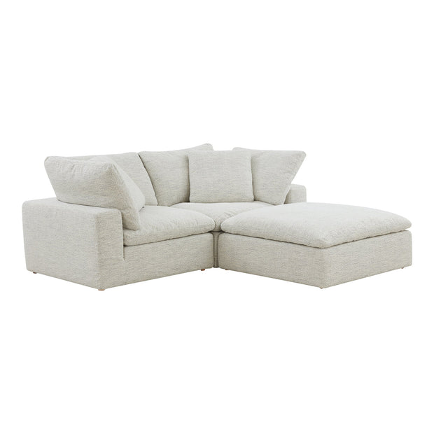 Moe's Home Collection Clay Nook Modular Sectional ~ Coastside Sand Performance Fabric