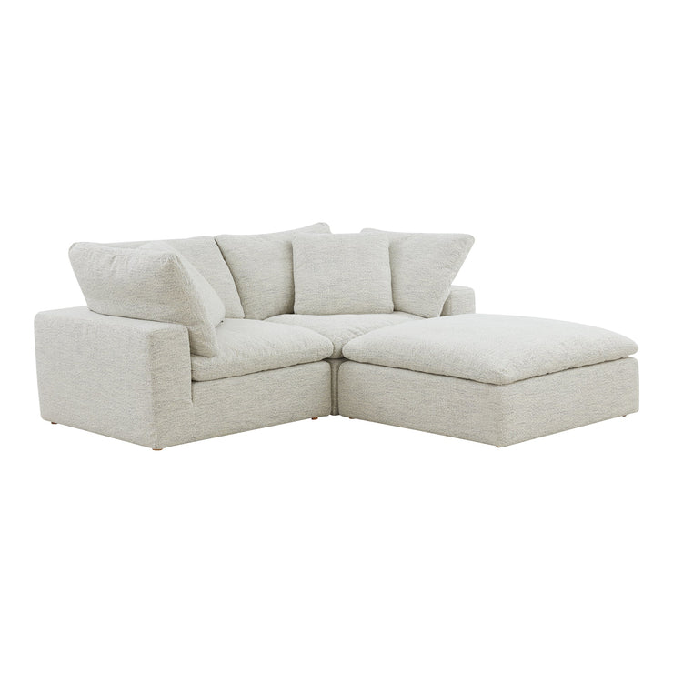 Moe's Home Collection Clay Nook Modular Sectional ~ Coastside Sand Performance Fabric