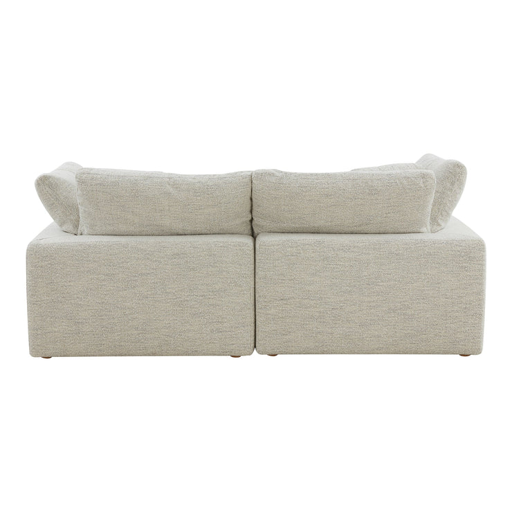 Moe's Home Collection Clay Nook Modular Sectional ~ Coastside Sand Performance Fabric
