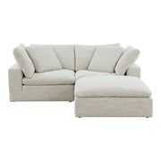 Moe's Home Collection Clay Nook Modular Sectional ~ Coastside Sand Performance Fabric