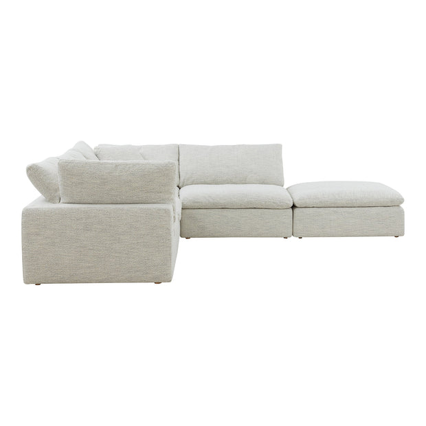 Moe's Home Collection Clay Dream Modular Sectional ~ Coastside Sand Performance Fabric
