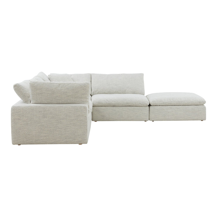 Moe's Home Collection Clay Dream Modular Sectional ~ Coastside Sand Performance Fabric