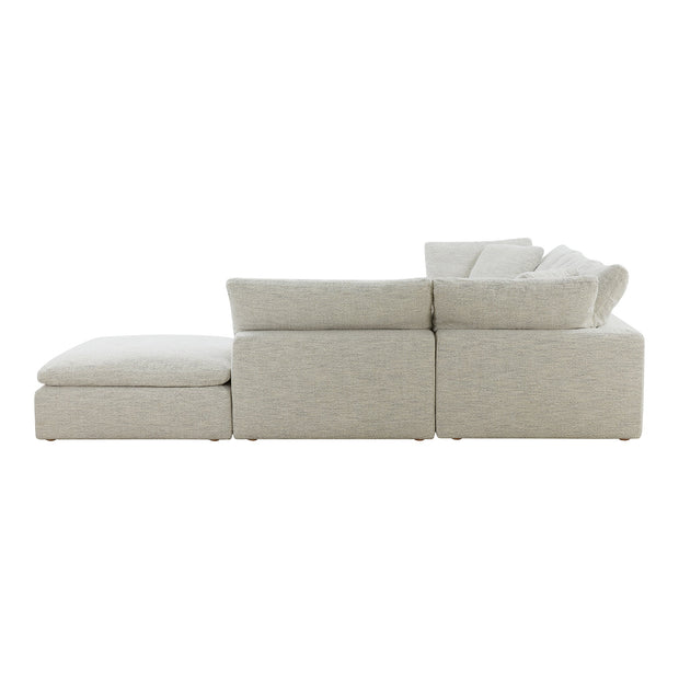 Moe's Home Collection Clay Dream Modular Sectional ~ Coastside Sand Performance Fabric