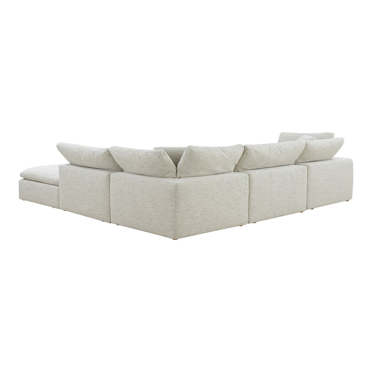 Moe's Home Collection Clay Dream Modular Sectional ~ Coastside Sand Performance Fabric