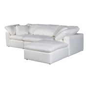 Moe's Home Collection Terra Condo Lounge Cream White Modular Sectional