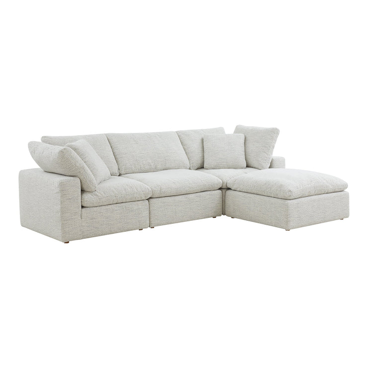 Moe's Home Collection Terra Condo Lounge Coastside Sand Modular Sectional