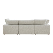 Moe's Home Collection Terra Condo Lounge Coastside Sand Modular Sectional