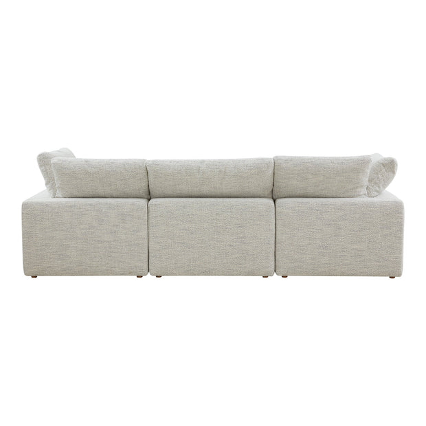 Moe's Home Collection Terra Condo Lounge Coastside Sand Modular Sectional