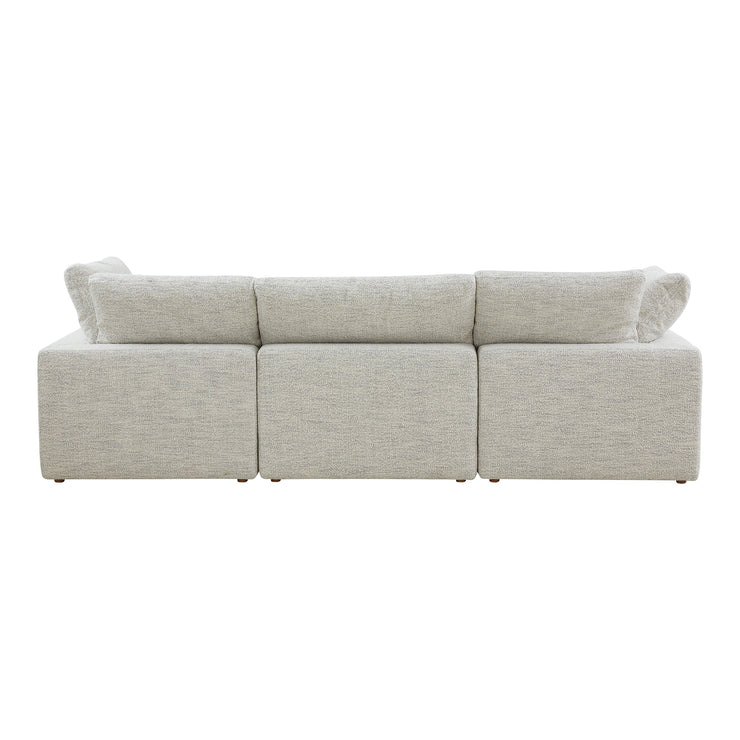 Moe's Home Collection Terra Condo Lounge Coastside Sand Modular Sectional