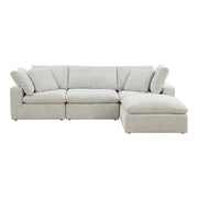 Moe's Home Collection Terra Condo Lounge Coastside Sand Modular Sectional