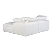 Moe's Home Collection Terra Condo Nook Cream White Modular Sectional