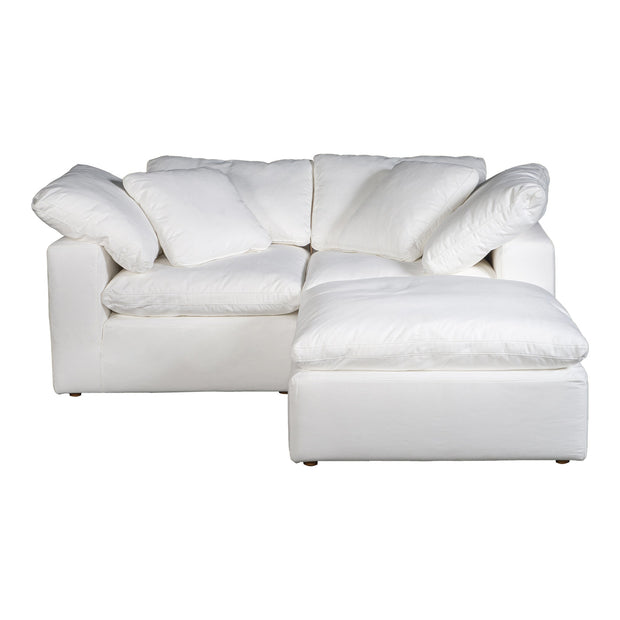 Moe's Home Collection Terra Condo Nook Cream White Modular Sectional