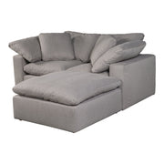 Moe's Home Collection Terra Condo Nook Light Grey Modular Sectional