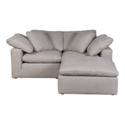 Moe's Home Collection Terra Condo Nook Light Grey Modular Sectional