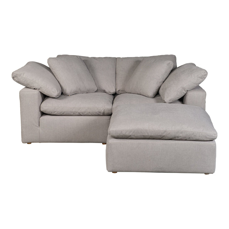 Moe's Home Collection Terra Condo Nook Light Grey Modular Sectional