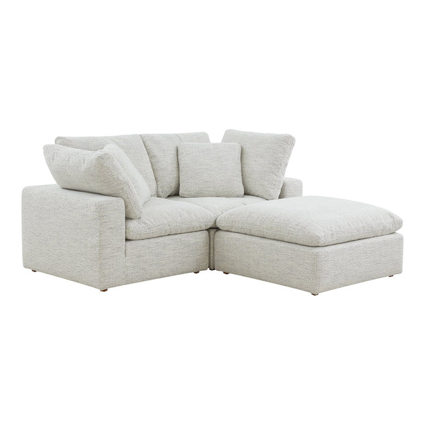 Moe's Home Collection Terra Condo Nook Coastside Sand Modular Sectional