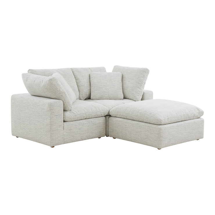 Moe's Home Collection Terra Condo Nook Coastside Sand Modular Sectional