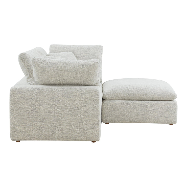 Moe's Home Collection Terra Condo Nook Coastside Sand Modular Sectional