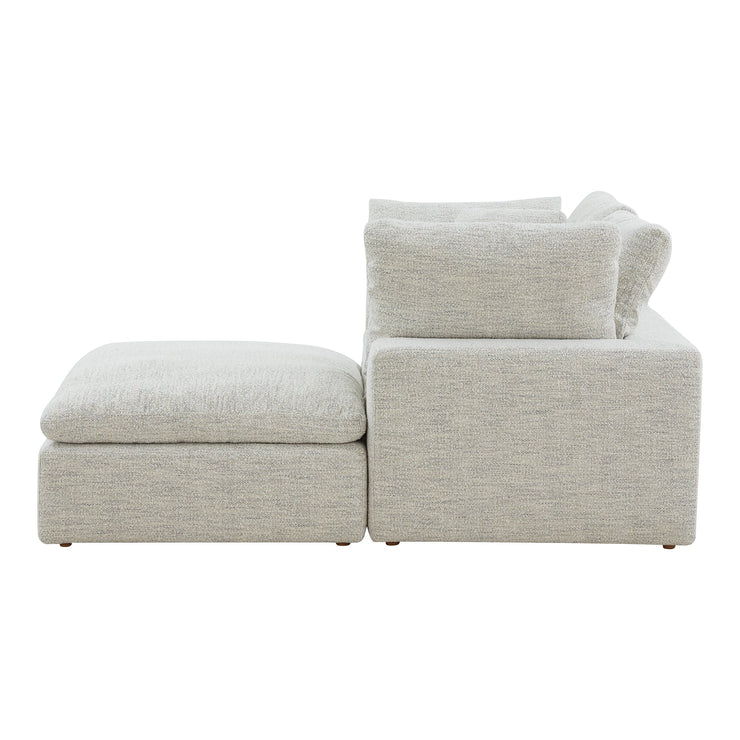 Moe's Home Collection Terra Condo Nook Coastside Sand Modular Sectional