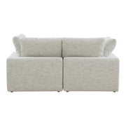 Moe's Home Collection Terra Condo Nook Coastside Sand Modular Sectional