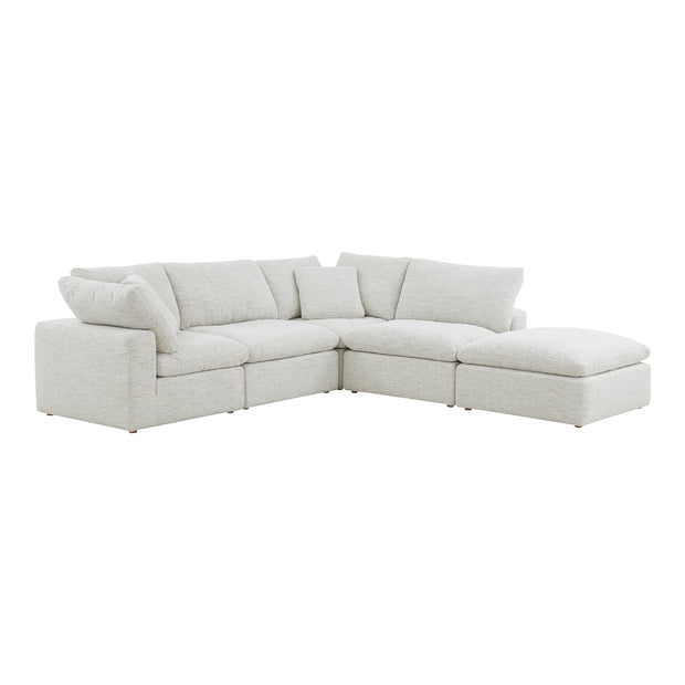 Moe's Home Collection Terra Condo Dream Coastside Sand Modular Sectional