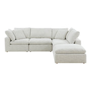Moe's Home Collection Terra Condo Dream Coastside Sand Modular Sectional