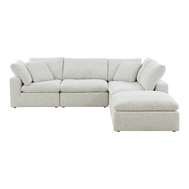 Moe's Home Collection Terra Condo Dream Coastside Sand Modular Sectional