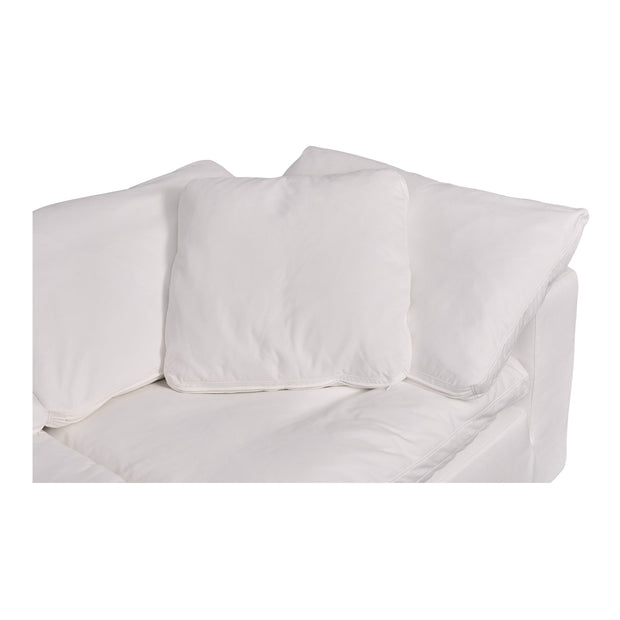 Moe's Home Collection Clay Modular Sofa ~ Cream White LiveSmart Performance Fabric