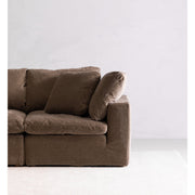 Moe's Home Collection Clay Modular Sofa ~ Desert Sage Green Performance Fabric