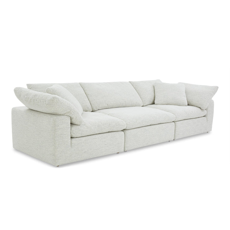 Moe's Home Collection Clay Modular Sofa ~ Coastside Sand Performance Fabric