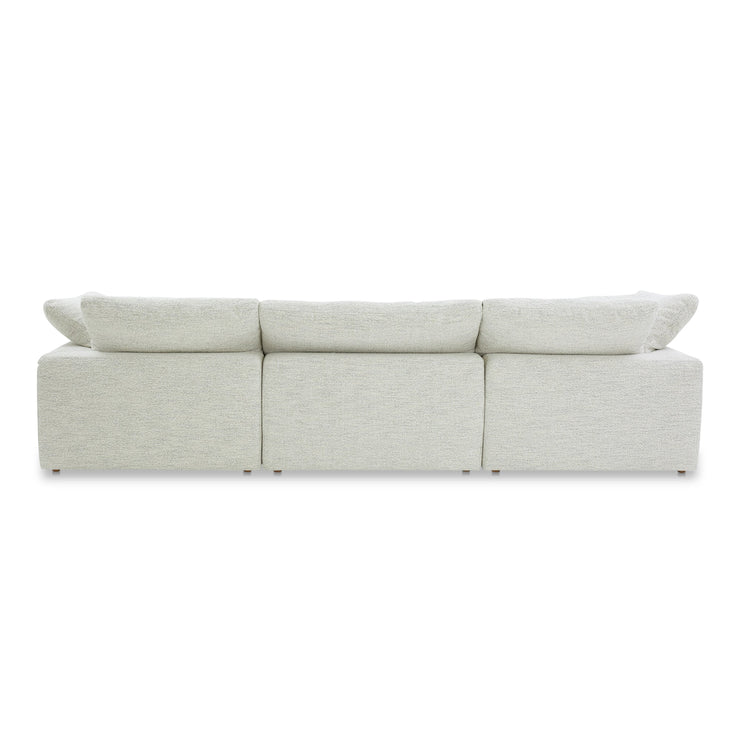 Moe's Home Collection Clay Modular Sofa ~ Coastside Sand Performance Fabric