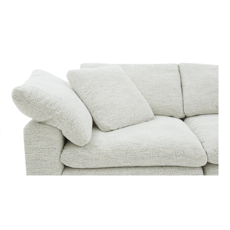 Moe's Home Collection Clay Modular Sofa ~ Coastside Sand Performance Fabric