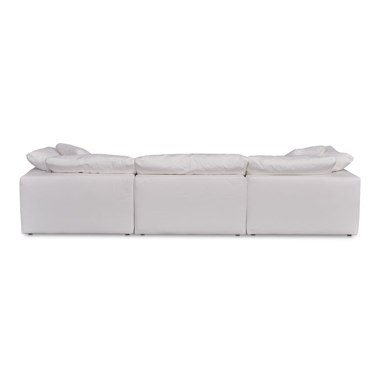 Moe's Home Collection Terra  Cream White Modular Sofa