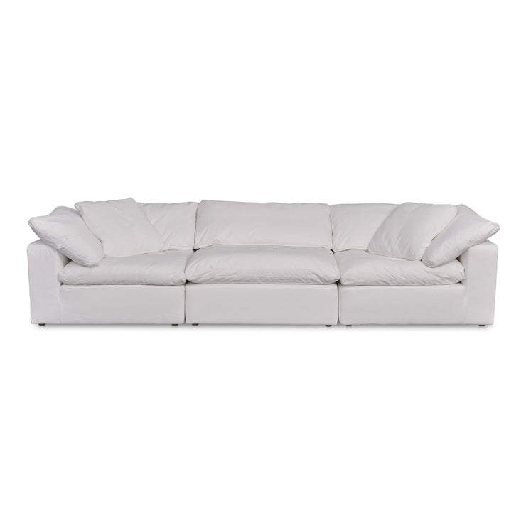 Moe's Home Collection Terra  Cream White Modular Sofa