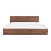 Moe's Home Collection Round Off Walnut Brown King Bed