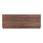 Moe's Home Collection Round Off Walnut Brown King Bed