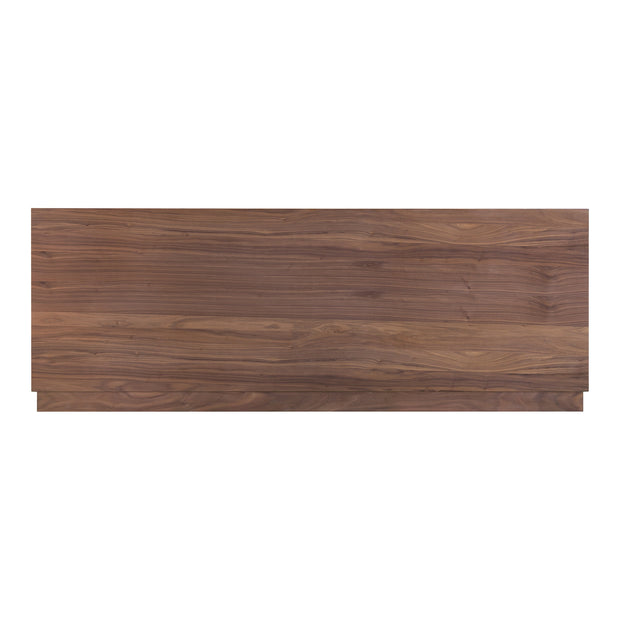 Moe's Home Collection Round Off Walnut Brown King Bed