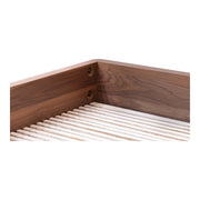 Moe's Home Collection Round Off Walnut Brown King Bed