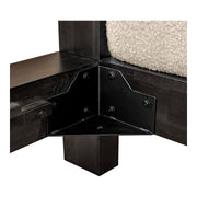 Moe's Home Collection Ashcroft Channeled Upholstered Queen Size Bed